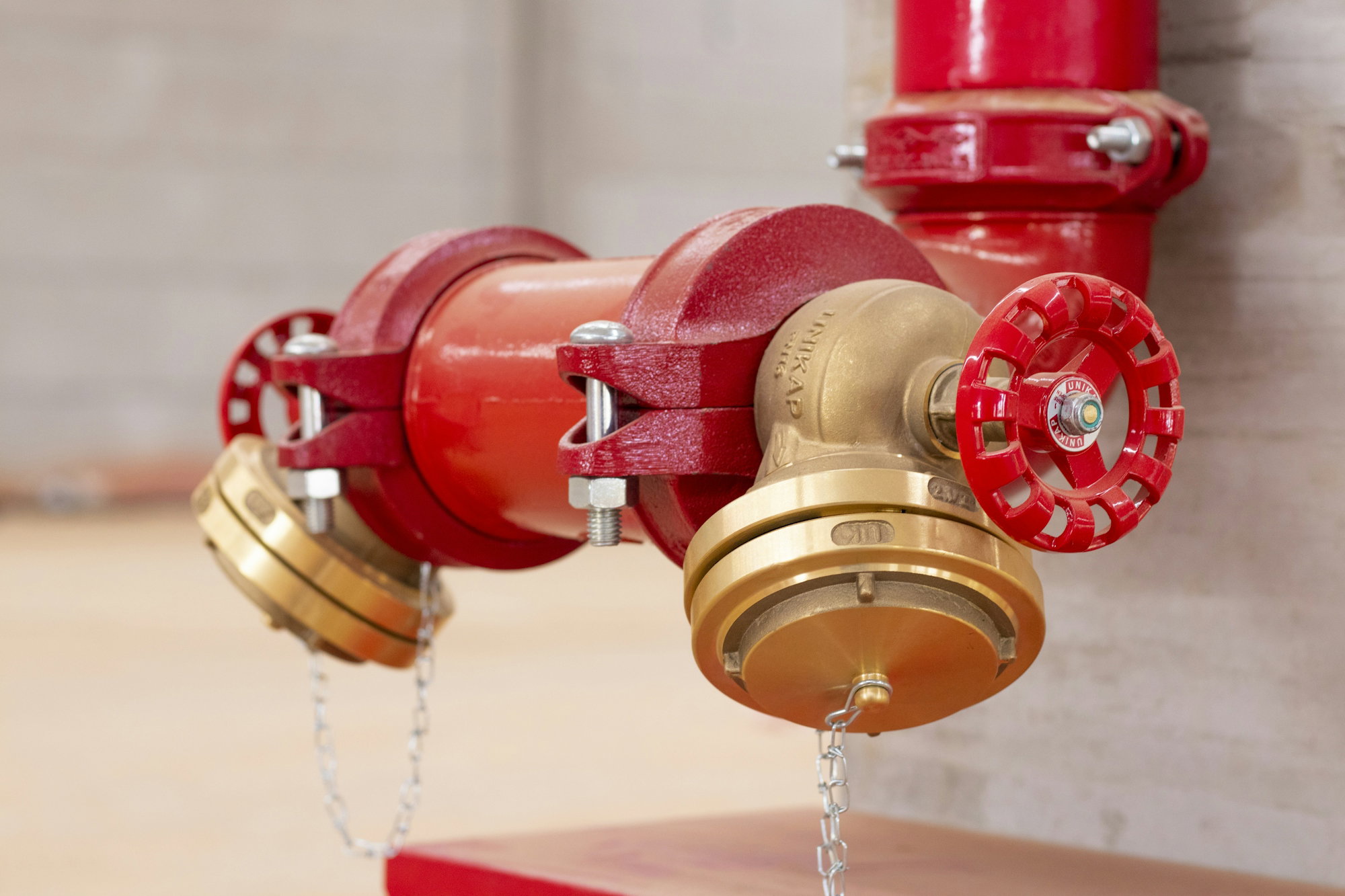 a-close-up-of-a-red-and-gold-fire-hydrant.jpg A close up of a red and gold fire hydrant